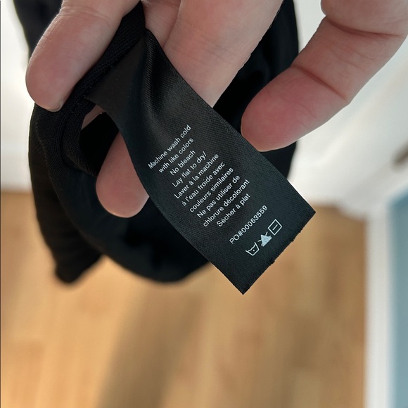 NWT Rag & Bone Holly Drape Mini Dress Black | Rag & Bone Black Dress | LBD - Picture 12 of 15